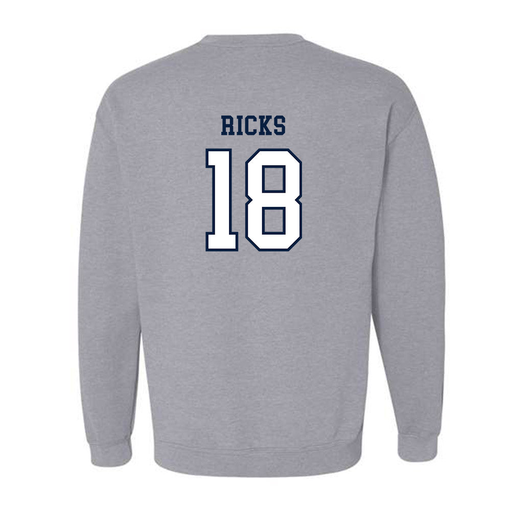 UWF - NCAA Baseball : Tucker Ricks - Classic Shersey Crewneck Sweatshirt-1