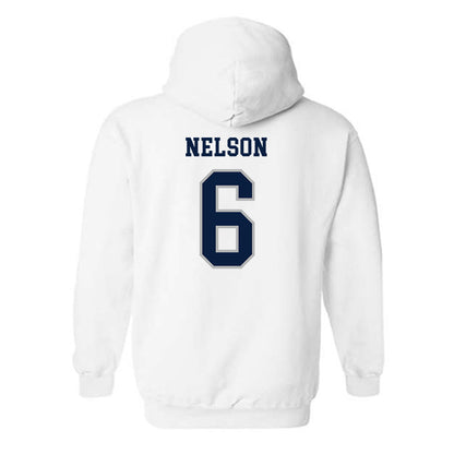 UWF - NCAA Baseball : Zach Nelson - Classic Shersey Hooded Sweatshirt-1