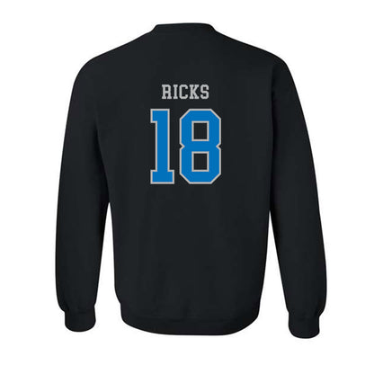 UWF - NCAA Baseball : Tucker Ricks - Classic Shersey Crewneck Sweatshirt-1