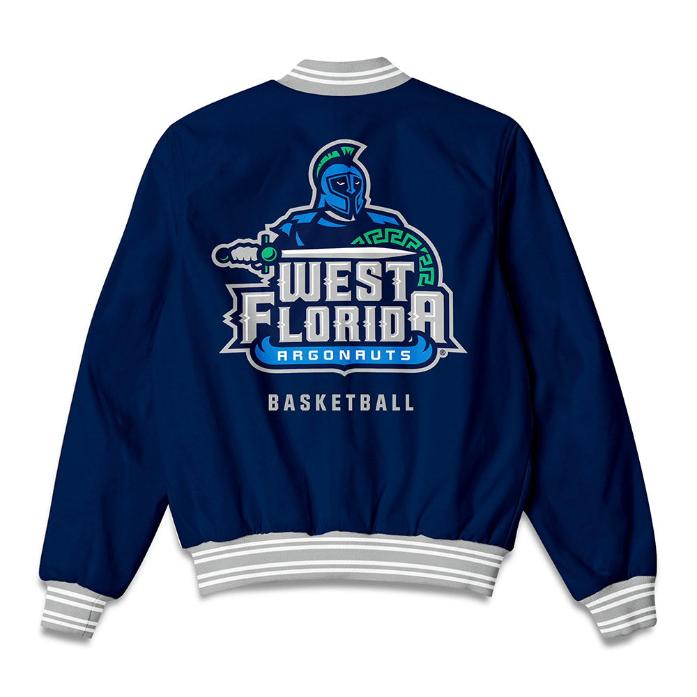UWF - NCAA Women's Basketball : Kat Ford - Bomber Jacket-1