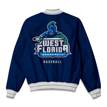 UWF - NCAA Baseball : Ethan Babcock - Bomber Jacket-1