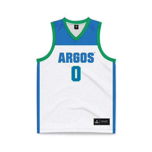 UWF - NCAA Men's Basketball : Tim Hall jr - White Basketball Jersey-0