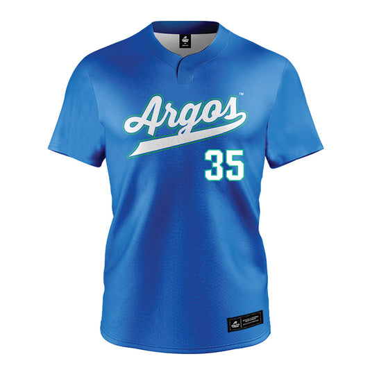 UWF - NCAA Baseball : Ethan Babcock - Blue Jersey-0