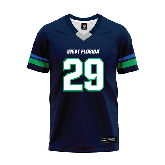 UWF - NCAA Football : Jabari Murphy - Navy Premium Football Jersey-0