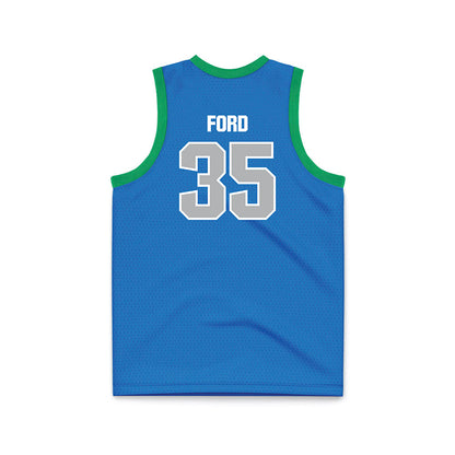 UWF - NCAA Women's Basketball : Kat Ford - Blue Basketball Jersey-1