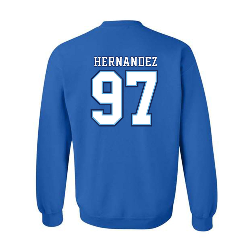 San Diego - NCAA Football : Diezel Hernandez - Crewneck Sweatshirt-1