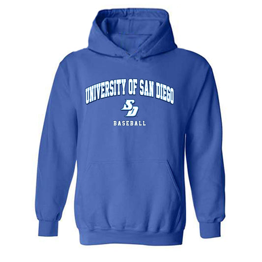 San Diego - NCAA Baseball : Logan Reddemann - Hooded Sweatshirt-0