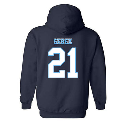 San Diego - NCAA Baseball : Caleb Sebek - Hooded Sweatshirt-1