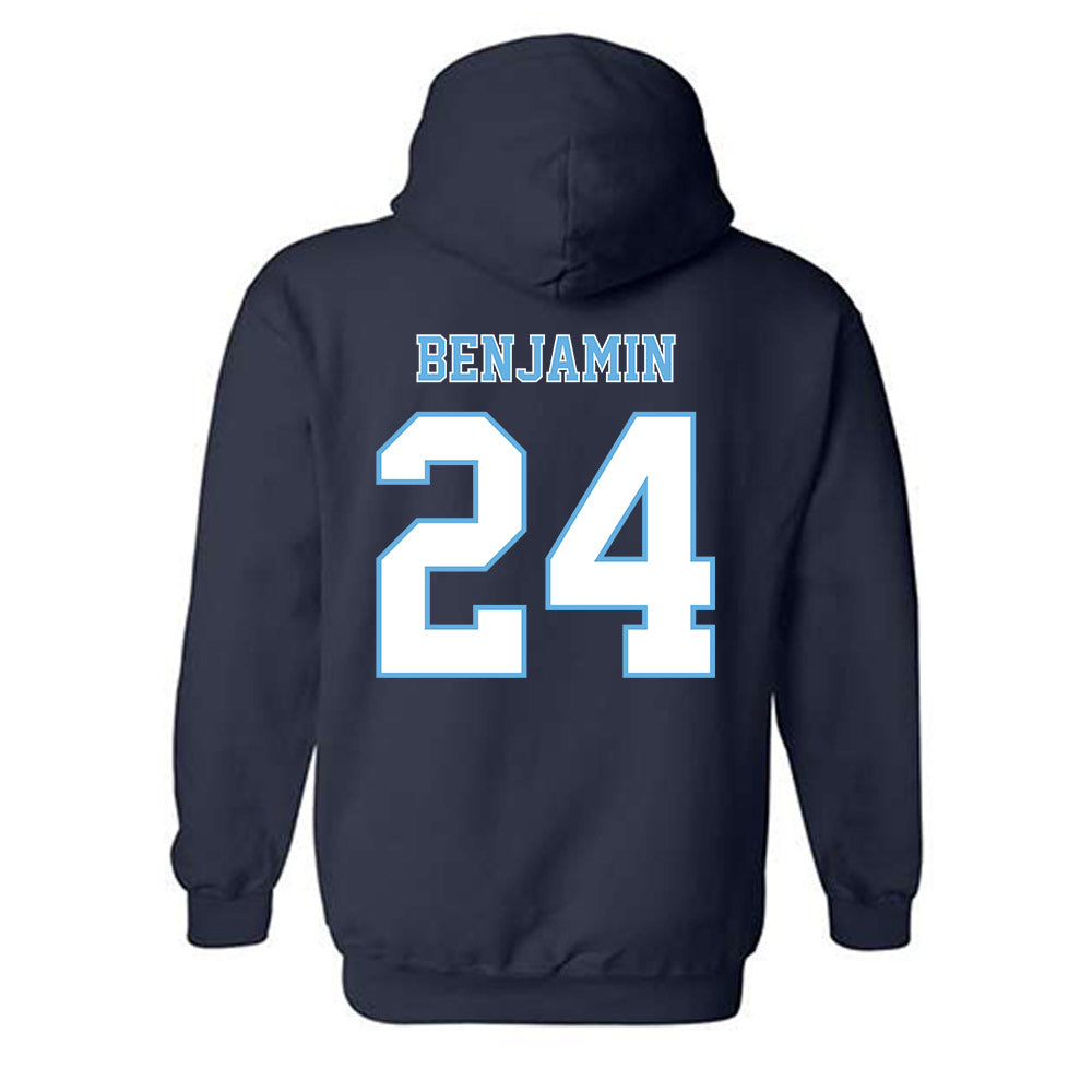 San Diego - NCAA Men's Basketball : Brandon Benjamin - Hooded Sweatshirt-1