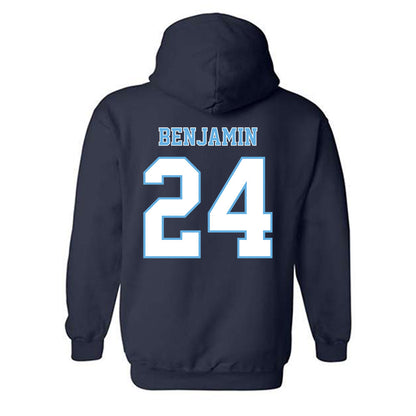 San Diego - NCAA Men's Basketball : Brandon Benjamin - Hooded Sweatshirt-1
