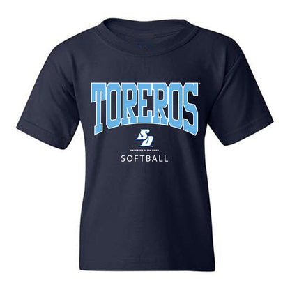 San Diego - NCAA Softball : Abrielle Diaz - Youth T-Shirt-0