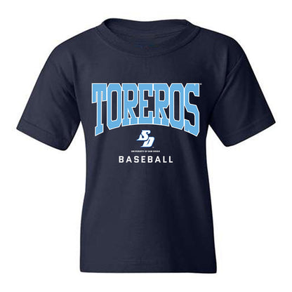 San Diego - NCAA Baseball : David Ruth - Youth T-Shirt-0
