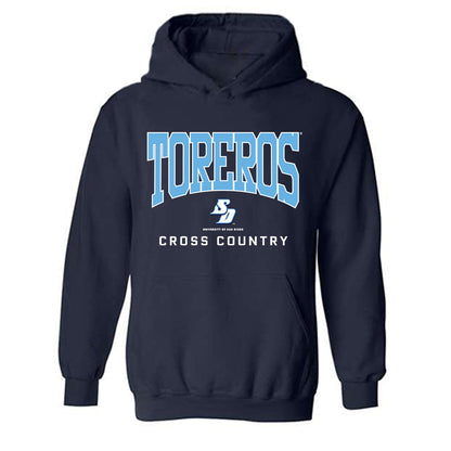 San Diego - NCAA Women's Cross Country : Maddy Churches - Hooded Sweatshirt-0