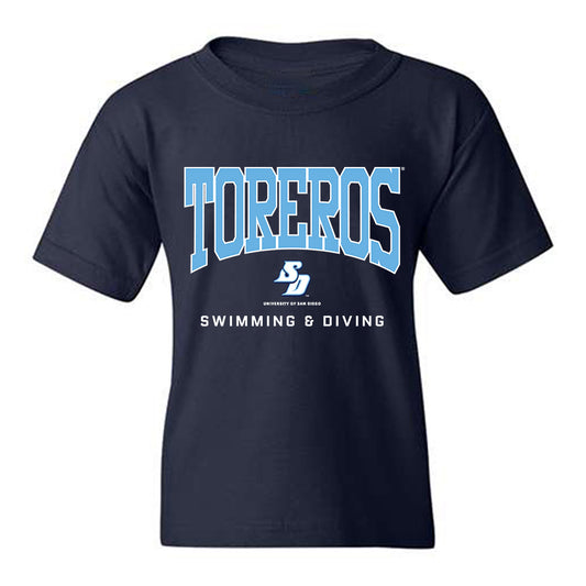 San Diego - NCAA Women's Swimming & Diving : Sophia Hurd - Youth T-Shirt-0