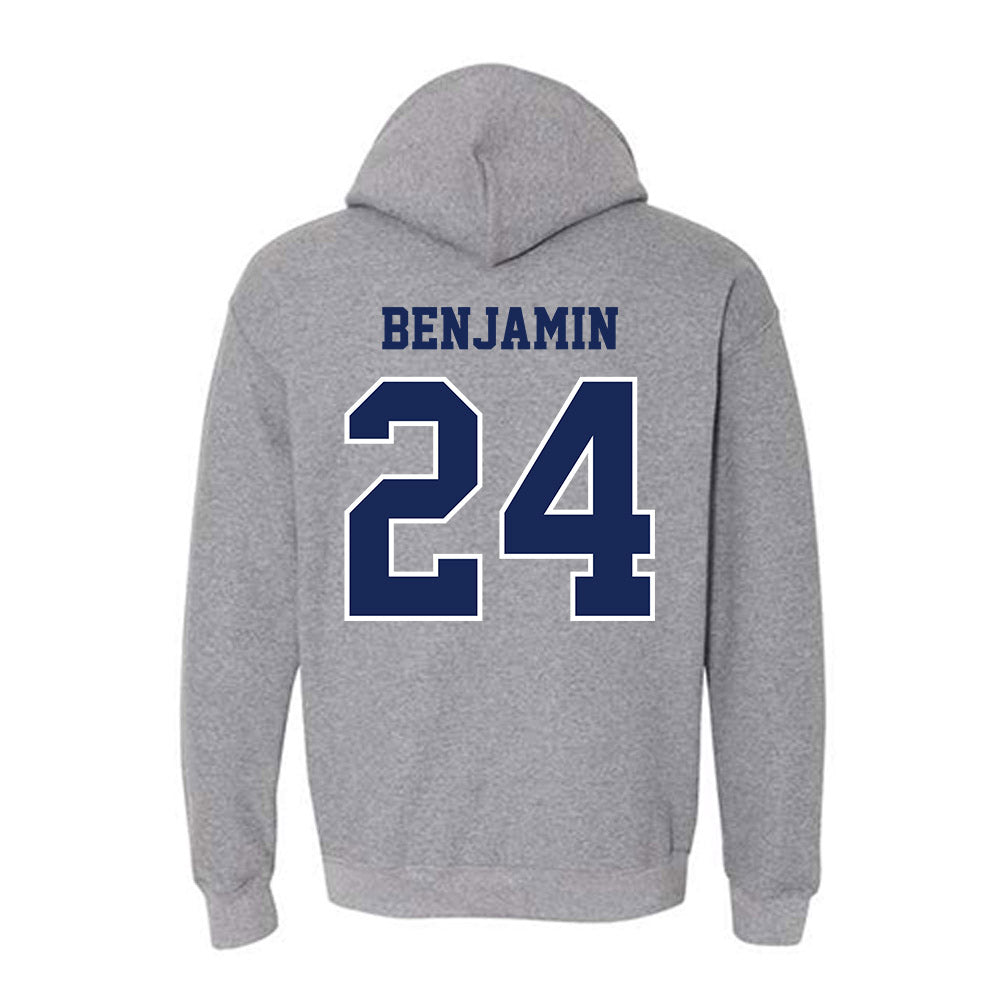 San Diego - NCAA Men's Basketball : Brandon Benjamin - Hooded Sweatshirt-1