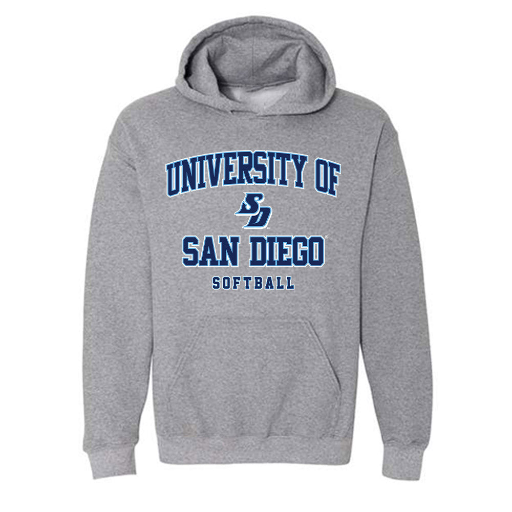 San Diego - NCAA Softball : Kaitlyn Wynia - Hooded Sweatshirt-0