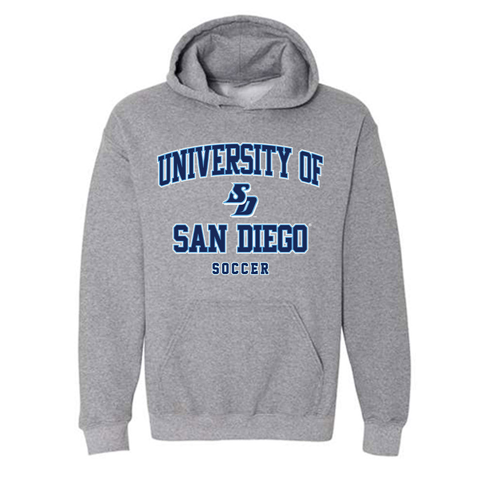 San Diego - NCAA Men's Soccer : Kevin Pena - Hooded Sweatshirt-0