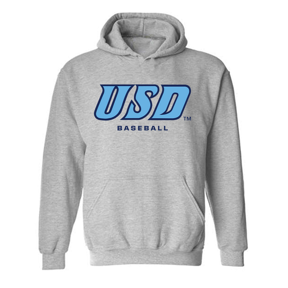 San Diego - NCAA Baseball : AJ Anzai - Hooded Sweatshirt-0
