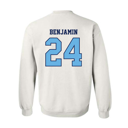 San Diego - NCAA Men's Basketball : Brandon Benjamin - Crewneck Sweatshirt-1