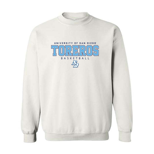 San Diego - NCAA Men's Basketball : Brandon Benjamin - Crewneck Sweatshirt-0