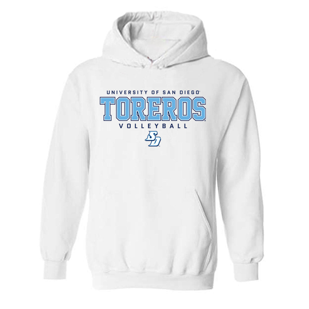San Diego - NCAA Women's Volleyball : Isabel Clark - Hooded Sweatshirt-0