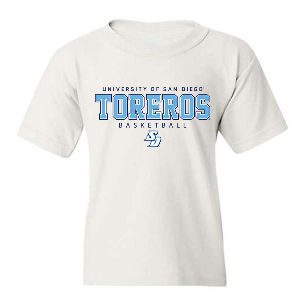 San Diego - NCAA Men's Basketball : Tim Moore Jr - Youth T-Shirt-0