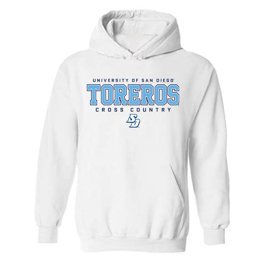 San Diego - NCAA Women's Cross Country : Maddy Churches - Hooded Sweatshirt-0