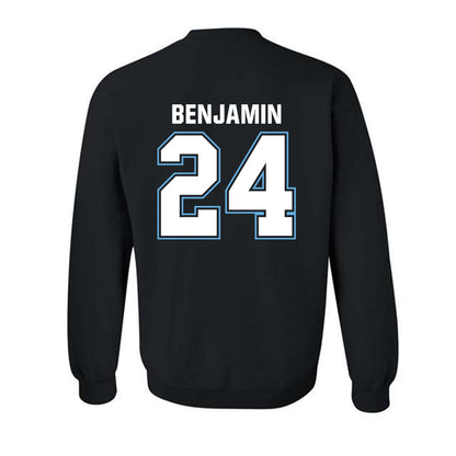 San Diego - NCAA Men's Basketball : Brandon Benjamin - Crewneck Sweatshirt-1