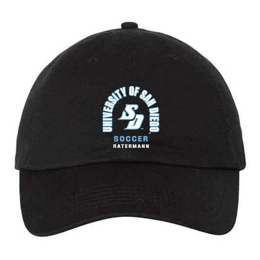 San Diego - NCAA Women's Soccer : Macy Ratermann - Dad Hat-0