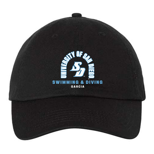 San Diego - NCAA Women's Swimming & Diving : Bethany Garcia - Dad Hat-0