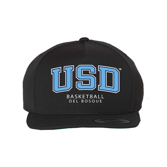 San Diego - NCAA Men's Basketball : Nicholas Del Bosque - Snapback Hat-0