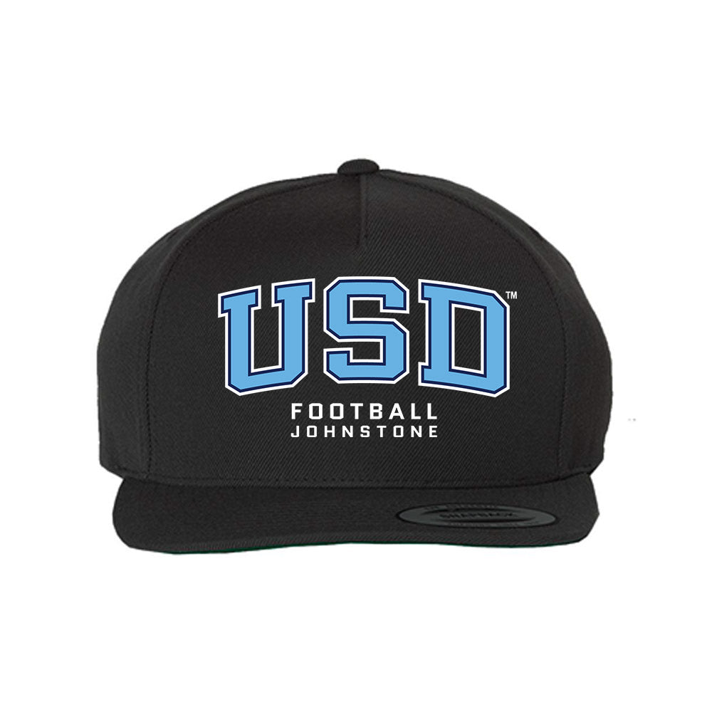 San Diego - NCAA Football : Connor Johnstone - Snapback Hat-0