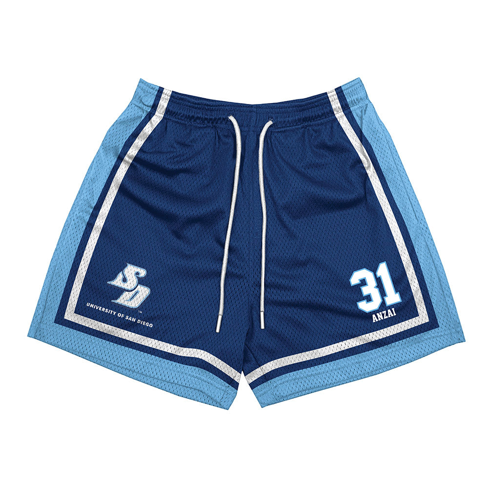 San Diego - NCAA Baseball : AJ Anzai - Shorts-0