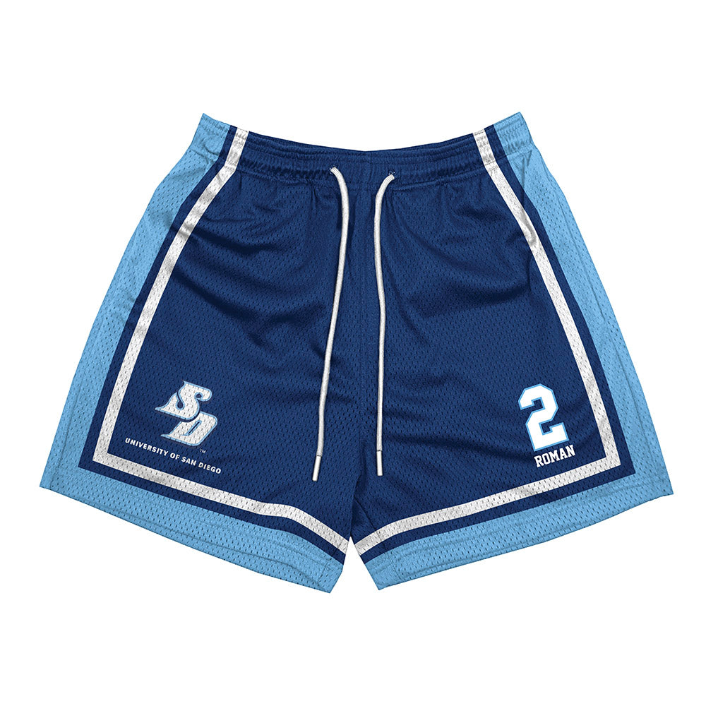 San Diego - NCAA Men's Soccer : Michael Roman - Shorts-0