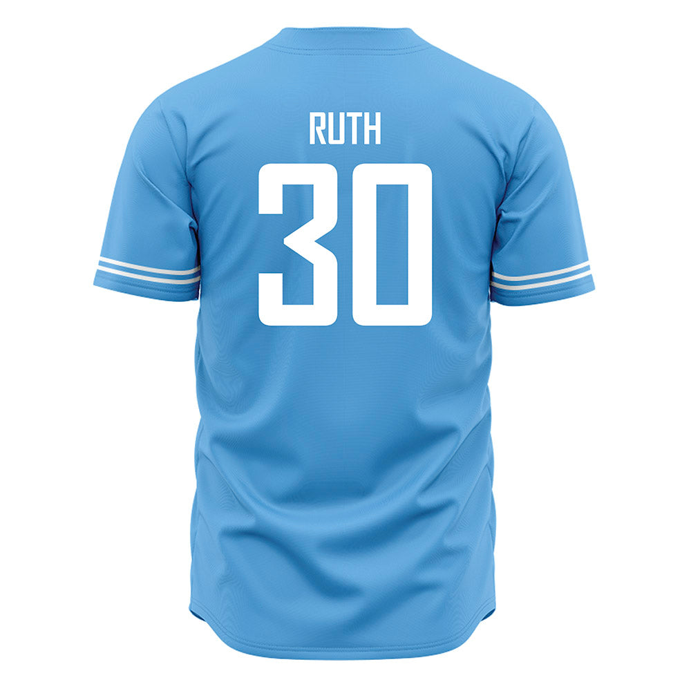 San Diego - NCAA Baseball : David Ruth - Blue Jersey-1