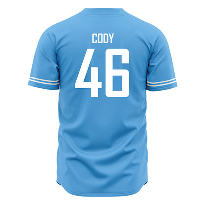 San Diego - NCAA Baseball : Hayden Cody - Blue Jersey-1