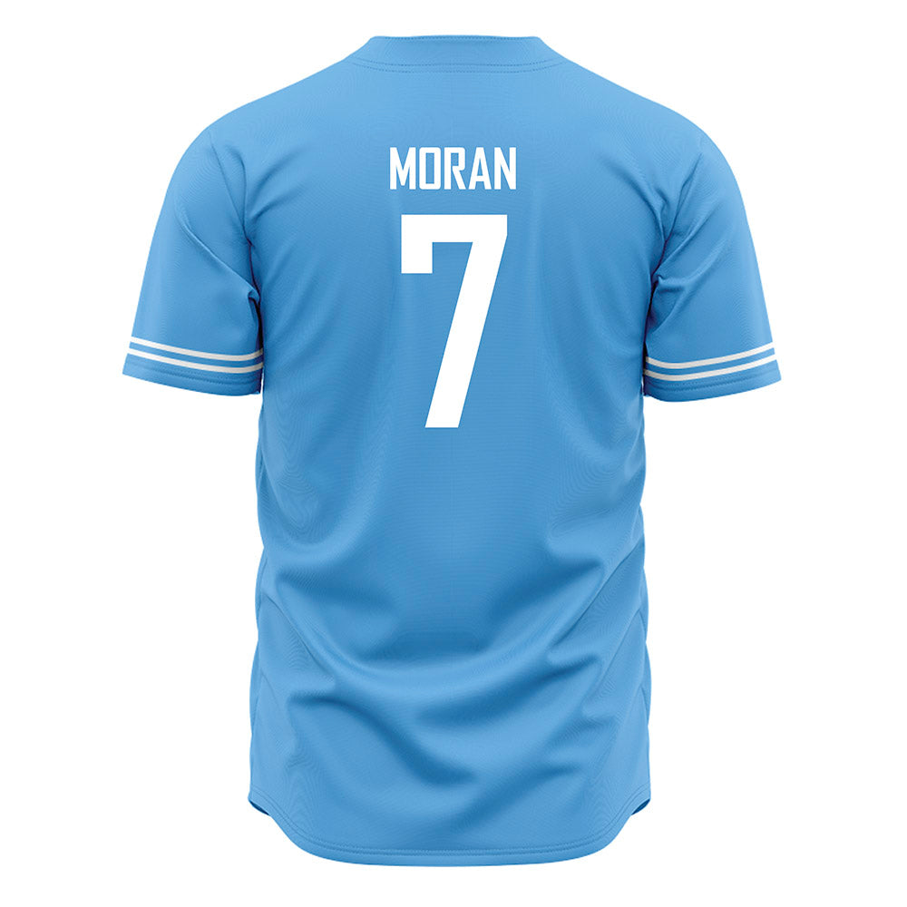 San Diego - NCAA Baseball : Craig Moran - Blue Jersey-1