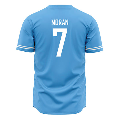 San Diego - NCAA Baseball : Craig Moran - Blue Jersey-1