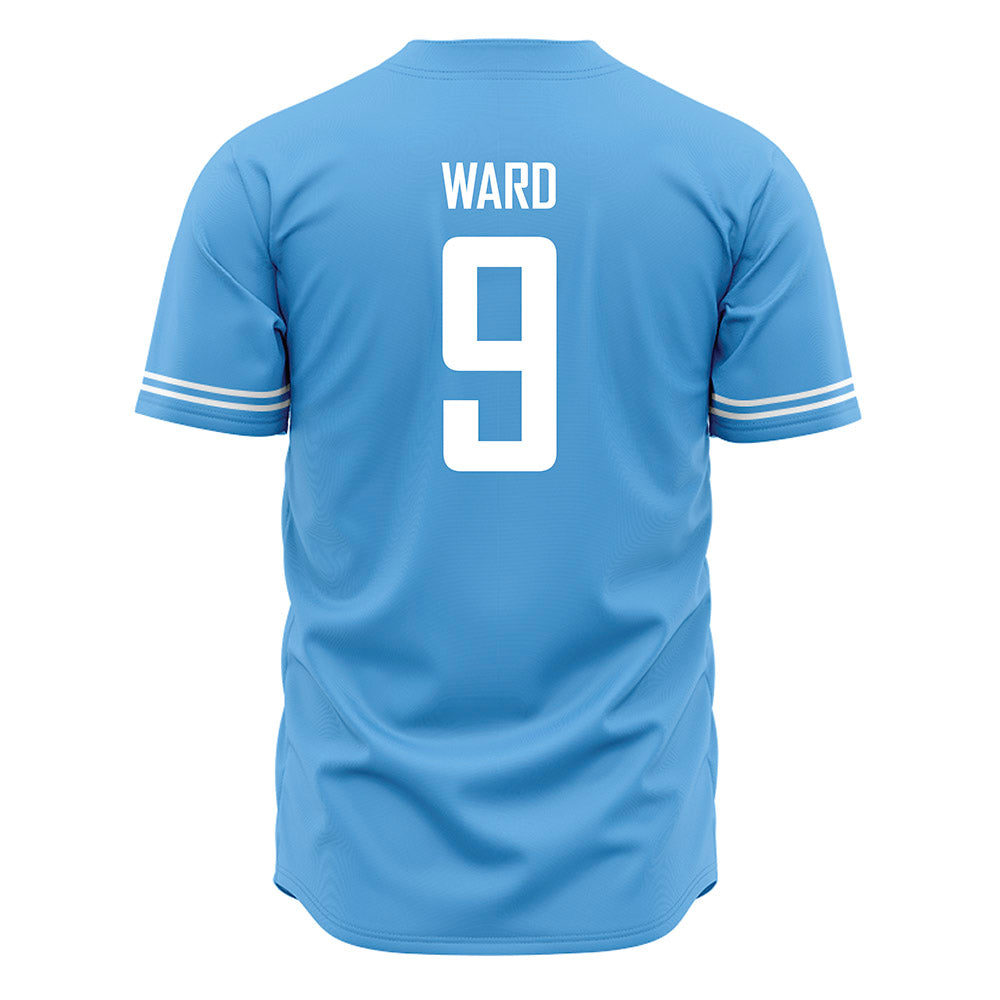 San Diego - NCAA Baseball : Ryan Ward - Blue Jersey-1