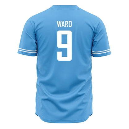 San Diego - NCAA Baseball : Ryan Ward - Blue Jersey-1
