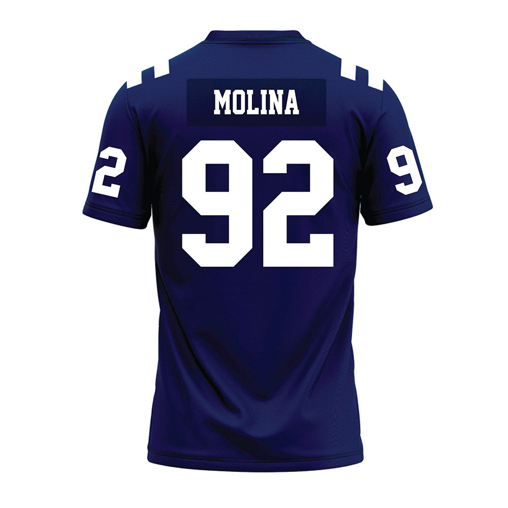 San Diego - NCAA Football : Shayden Molina - Blue Premium Football Jersey-1