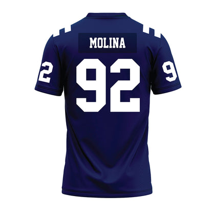 San Diego - NCAA Football : Shayden Molina - Blue Premium Football Jersey-1