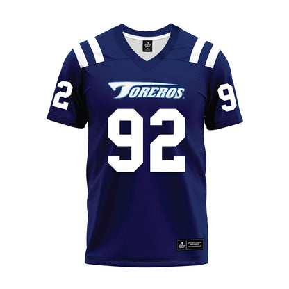 San Diego - NCAA Football : Shayden Molina - Blue Premium Football Jersey-0