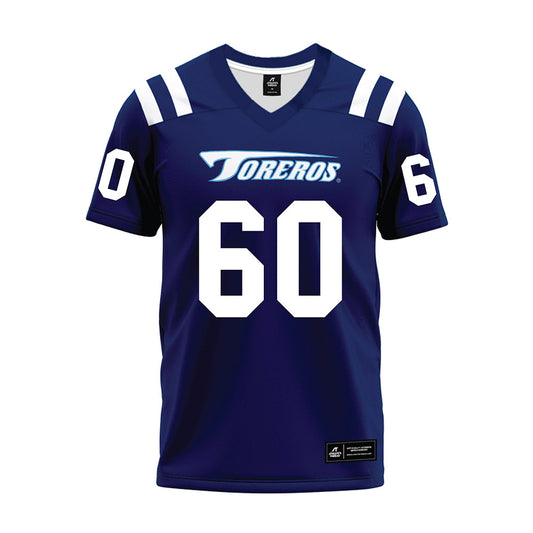 San Diego - NCAA Football : EJ Sickles - Blue Premium Football Jersey-0