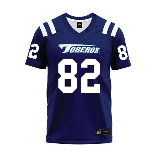 San Diego - NCAA Football : Blake Chase - Blue Premium Football Jersey-0