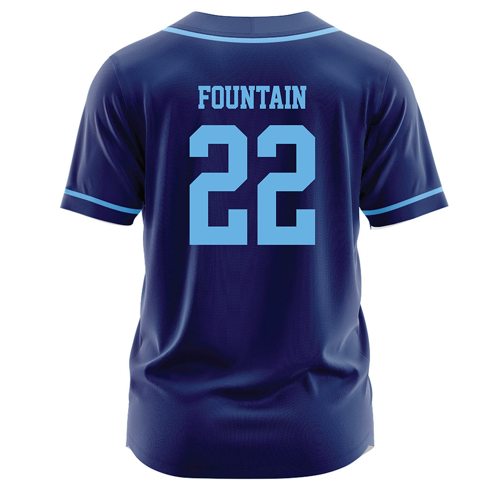 San Diego - NCAA Softball : Adiah Fountain - Blue Jersey-1