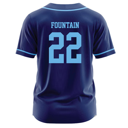 San Diego - NCAA Softball : Adiah Fountain - Blue Jersey-1