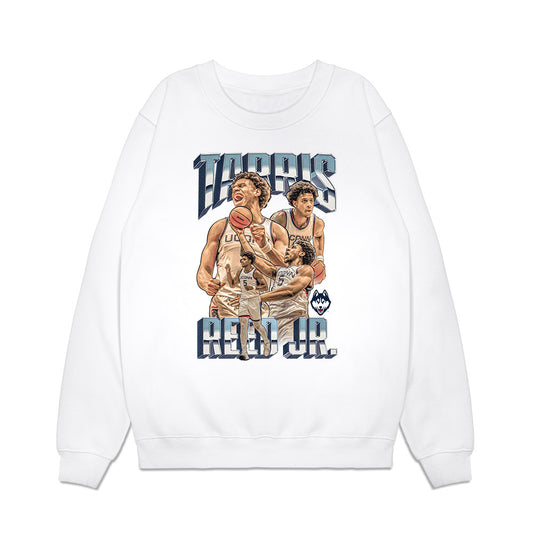 UConn - NCAA Men's Basketball : Tarris Reed - Collage Premium Crewneck Sweatshirt-0