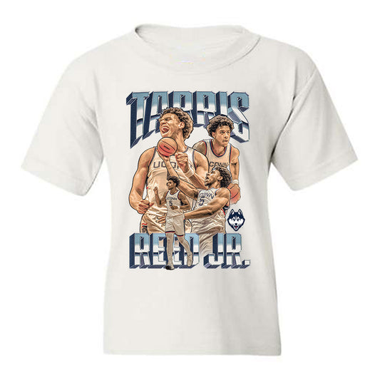 UConn - NCAA Men's Basketball : Tarris Reed - Collage Youth T-Shirt-0