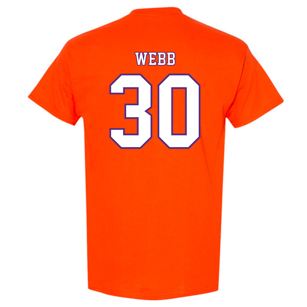 Clemson - NCAA Football : Kylen Webb - Replica Shersey T-Shirt-1
